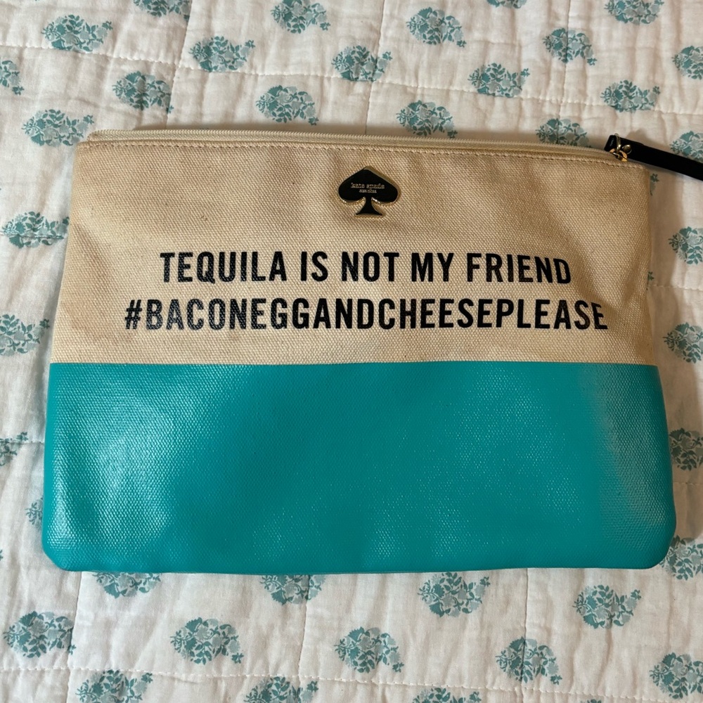 Kate Spade flat pouch - almost vintage